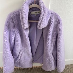 Purple puffer Jacket